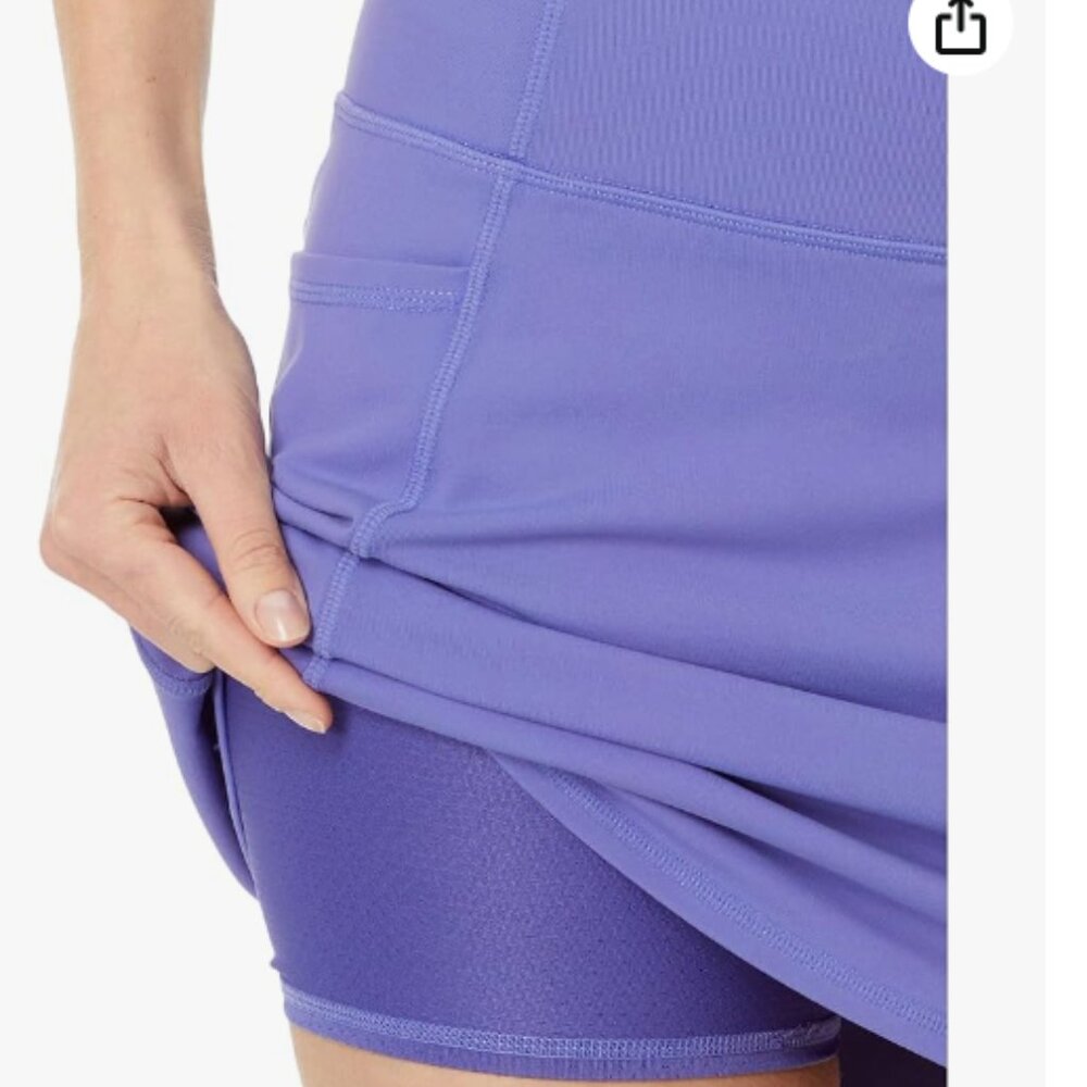 Skechers GO Walk Skort Blue S - Picture 2 of 3